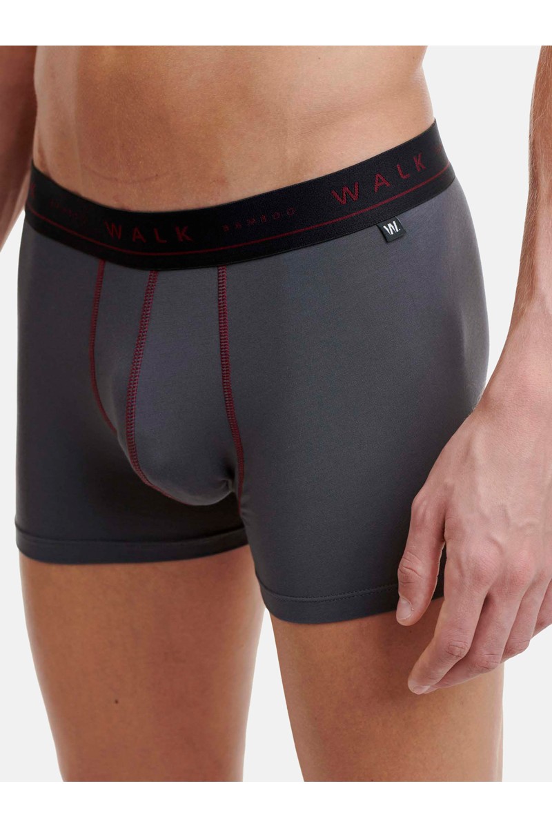 Εσώρουχα BAMBOO WALK Boxers 2 PACK W1776_2704 ΜΠΟΡΝΤΌ ΑΝΘΡΑΚΙ Εσώρουχα BAMBOO WALK Boxers 2 PACK W1776_2704 ΜΠΟΡΝΤΌ ΑΝΘΡΑΚΙ