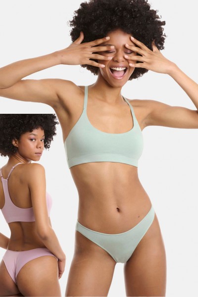 Γυναικεία εσώρουχα Bamboo RIO Slip WALK 2 PACK W2018