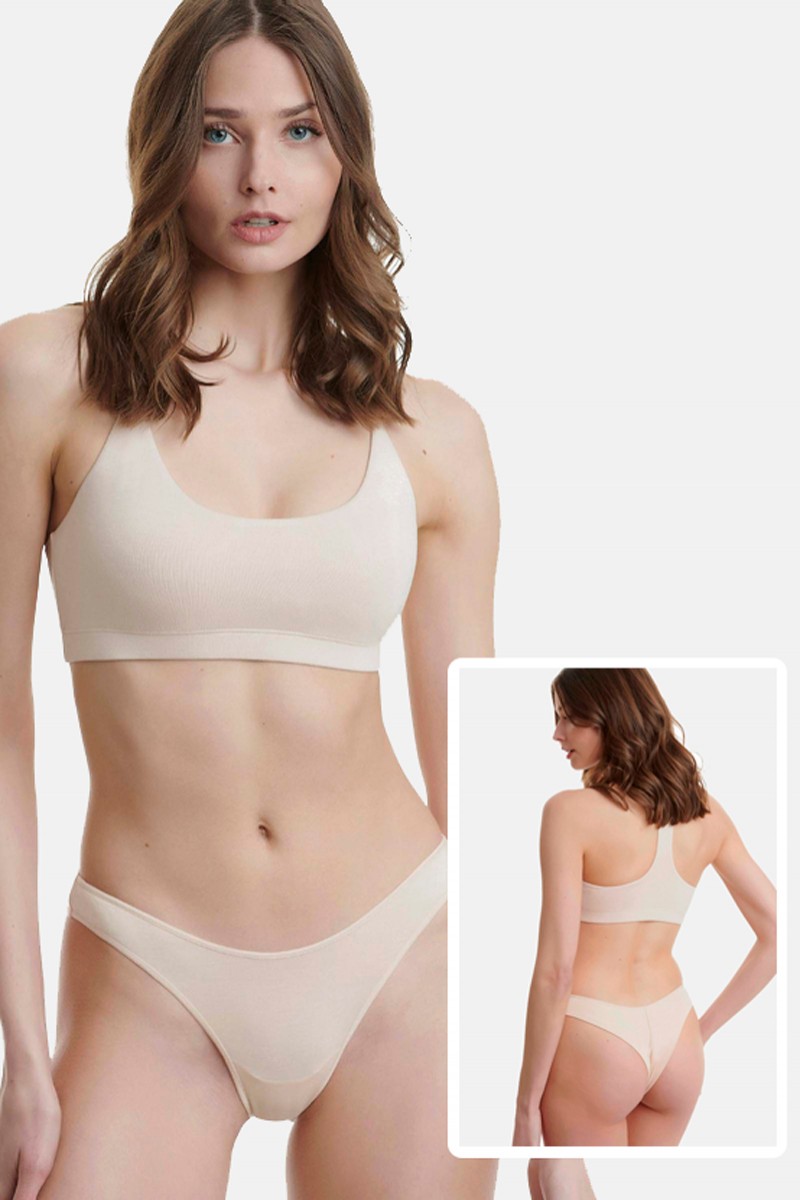 Εσώρουχα Bamboo RIO Slip WALK 2 PACK W2018 ΜΠΕΖ ΜΠΕΖ