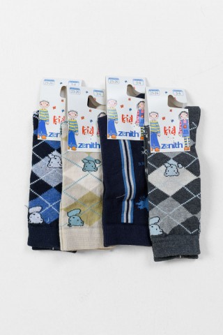 Βαμβακερές κάλτσες ΖΕΝΙΘ 4 Pack Combo 8068-2