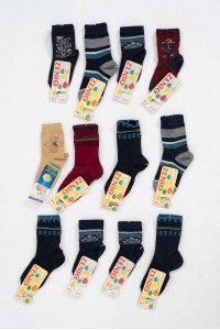 Παιδικές κάλτσες για αγόρι ZENITH 12 Ζεύγη Combo 10