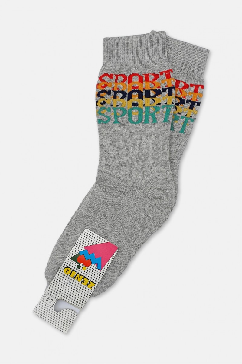 Παιδικές κάλτσες Αθλητικές για Αγόρι - ΖΕΝΙΘ SPORT GREY