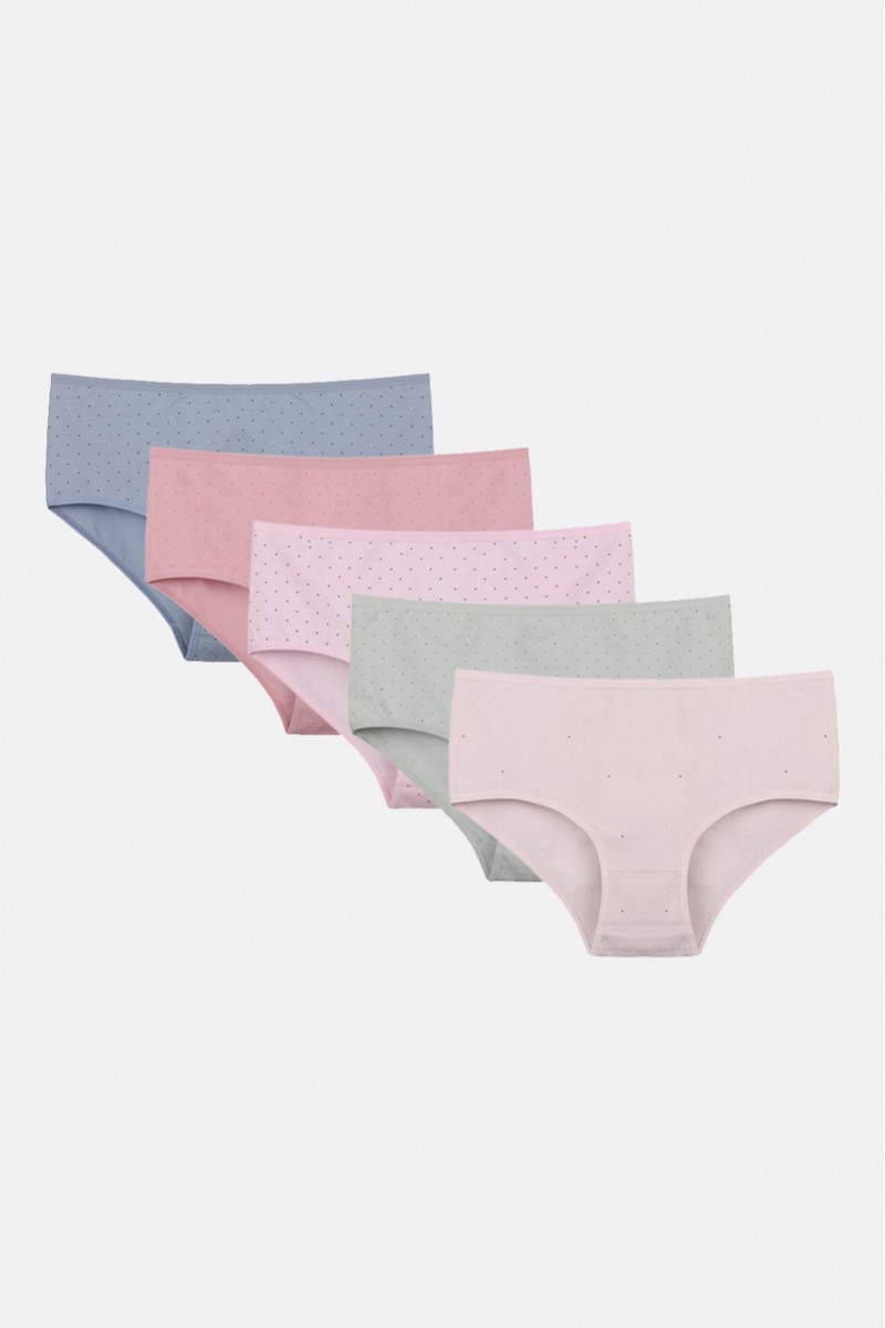 Γυναικεία εσώρουχα DONELLA 5 Pack 251208 Plus Size Γυναικεία εσώρουχα DONELLA 5 Pack 251208 Plus Size