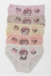 Παιδικά εσώρουχα κορίτσι DONELLA 5 Pack 415051 Παιδικά εσώρουχα κορίτσι DONELLA 5 Pack 415051
