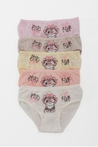 Παιδικά εσώρουχα κορίτσι DONELLA 5 Pack 415051 Παιδικά εσώρουχα κορίτσι DONELLA 5 Pack 415051