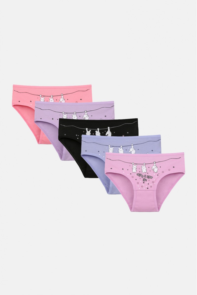 Παιδικά εσώρουχα κορίτσι DONELLA 5 Pack 4171PB60 Παιδικά εσώρουχα κορίτσι DONELLA 5 Pack 4171PB60