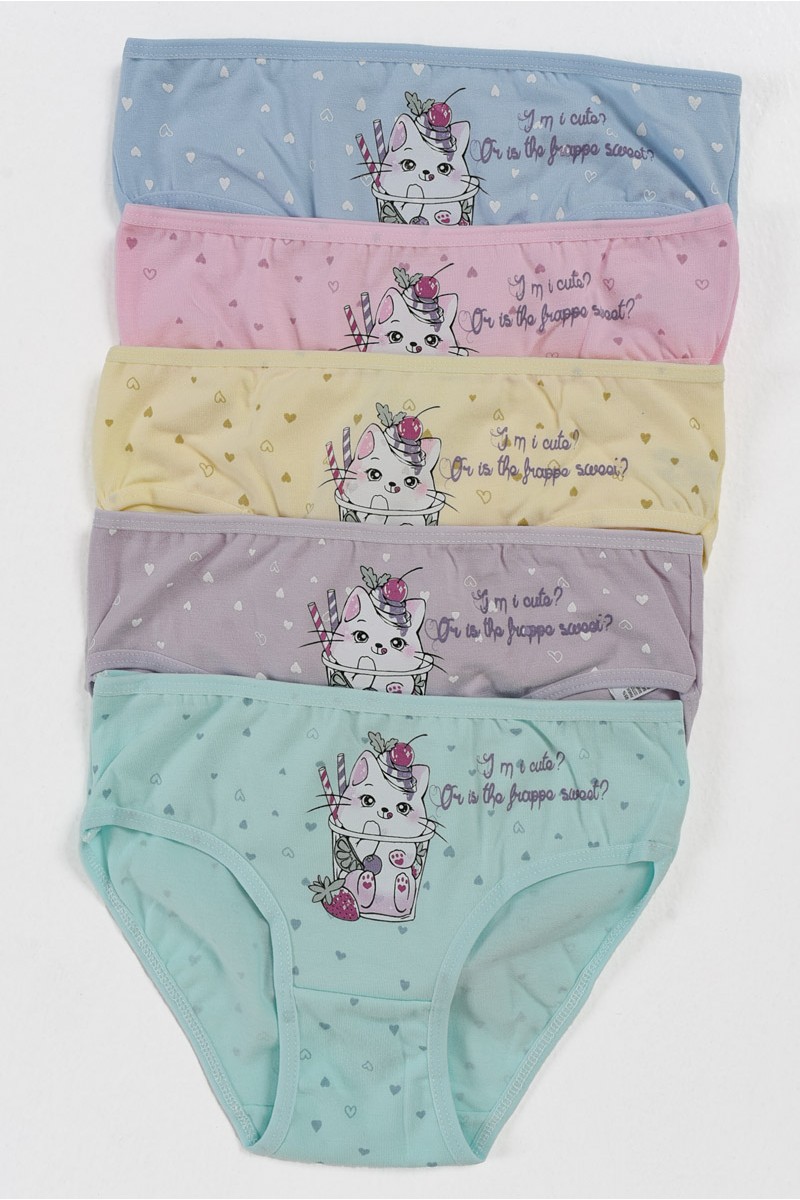 Παιδικά εσώρουχα κορίτσι DONELLA 5 Pack 4181B10 Παιδικά εσώρουχα κορίτσι DONELLA 5 Pack 4181B10