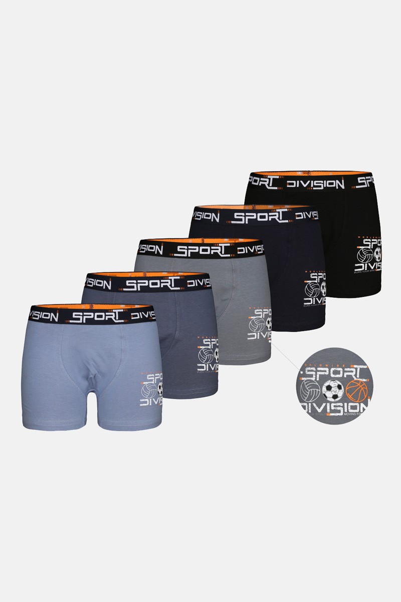 Εφηβικά Μποξεράκια για αγόρι DONELLA 5 Pack 8371PB2