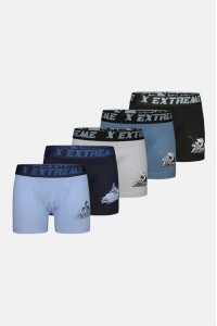 Εφηβικά Μποξεράκια για αγόρι DONELLA 5 Pack 8371PB3 Εφηβικά Μποξεράκια για αγόρι DONELLA 5 Pack 8371PB3