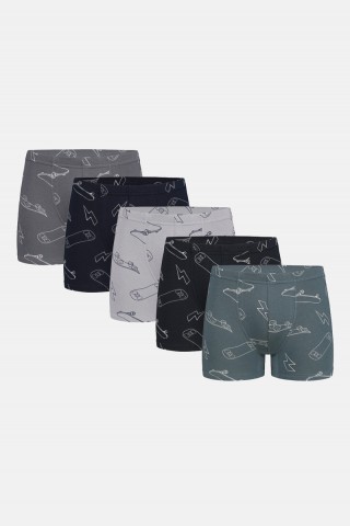 Εφηβικά Μποξεράκια για αγόρι DONELLA 5 Pack 858114