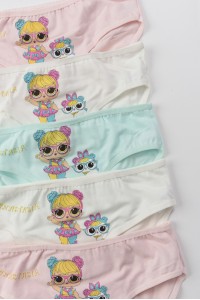 Παιδικά εσώρουχα κορίτσι DONELLA 5 Pack 4171LG Παιδικά εσώρουχα κορίτσι DONELLA 5 Pack 4171LG