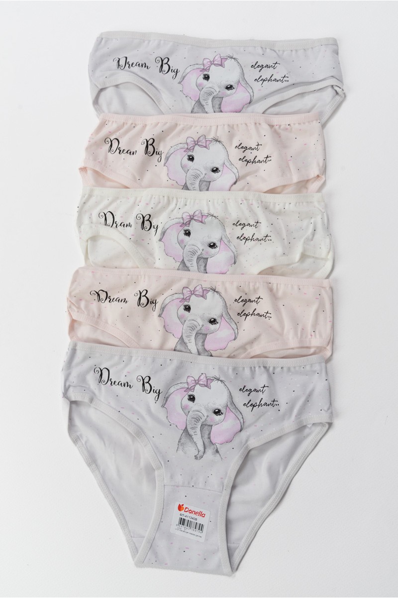 Παιδικά εσώρουχα κορίτσι DONELLA 5 Pack 411340B Παιδικά εσώρουχα κορίτσι DONELLA 5 Pack 411340B