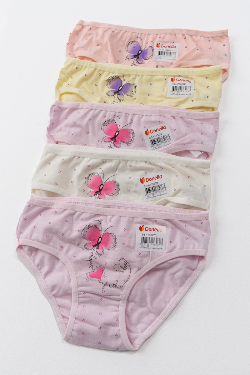 Παιδικά εσώρουχα κορίτσι DONELLA 5 Pack 411322B Παιδικά εσώρουχα κορίτσι DONELLA 5 Pack 411322B