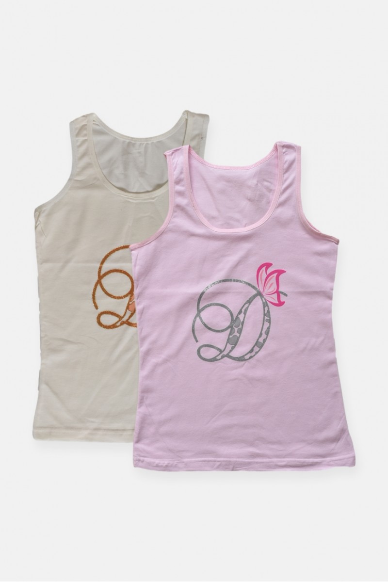 Παιδικά φανελάκια DONELLA Girl 2 Pack Παιδικά φανελάκια DONELLA Girl 2 Pack