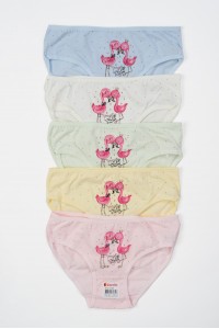 Παιδικά εσώρουχα κορίτσι DONELLA 5 Pack 411270B Παιδικά εσώρουχα κορίτσι DONELLA 5 Pack 411270B