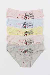 Παιδικά εσώρουχα κορίτσι DONELLA 5 Pack 518022 Παιδικά εσώρουχα κορίτσι DONELLA 5 Pack 518022