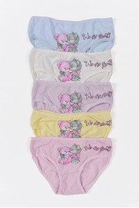 Παιδικά εσώρουχα κορίτσι DONELLA 5 Pack 411191B Παιδικά εσώρουχα κορίτσι DONELLA 5 Pack 411191B