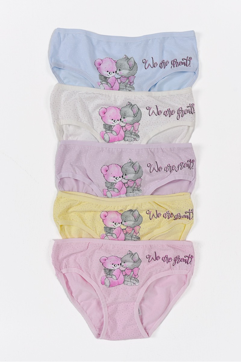 Παιδικά εσώρουχα κορίτσι DONELLA 5 Pack 411191B Παιδικά εσώρουχα κορίτσι DONELLA 5 Pack 411191B