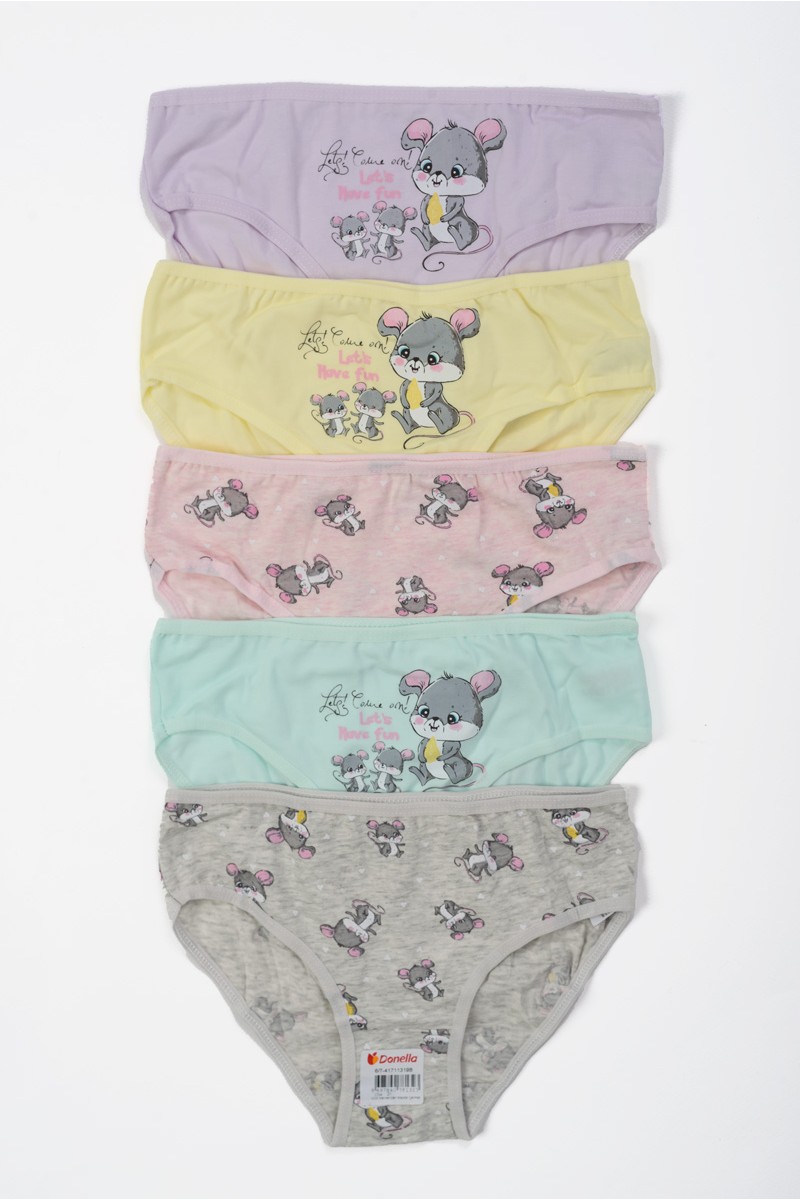 Παιδικά εσώρουχα κορίτσι DONELLA 5 Pack 41711319B Παιδικά εσώρουχα κορίτσι DONELLA 5 Pack 41711319B
