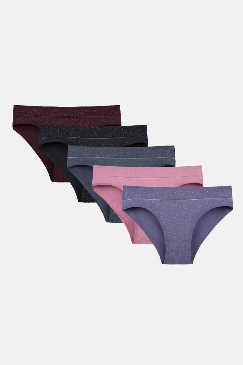 Βαμβακερά κιλοτάκια slip DONELLA 5 Pack 188111 Βαμβακερά κιλοτάκια slip DONELLA 5 Pack 188111