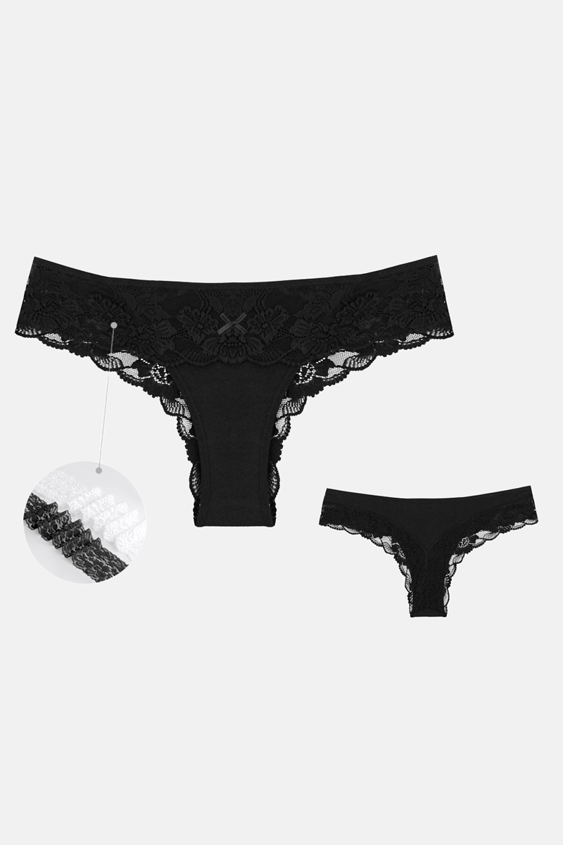 Εσώρουχα Brazil με δαντέλα DONELLA 5 Pack 9971S Εσώρουχα Brazil με δαντέλα DONELLA 5 Pack 9971S