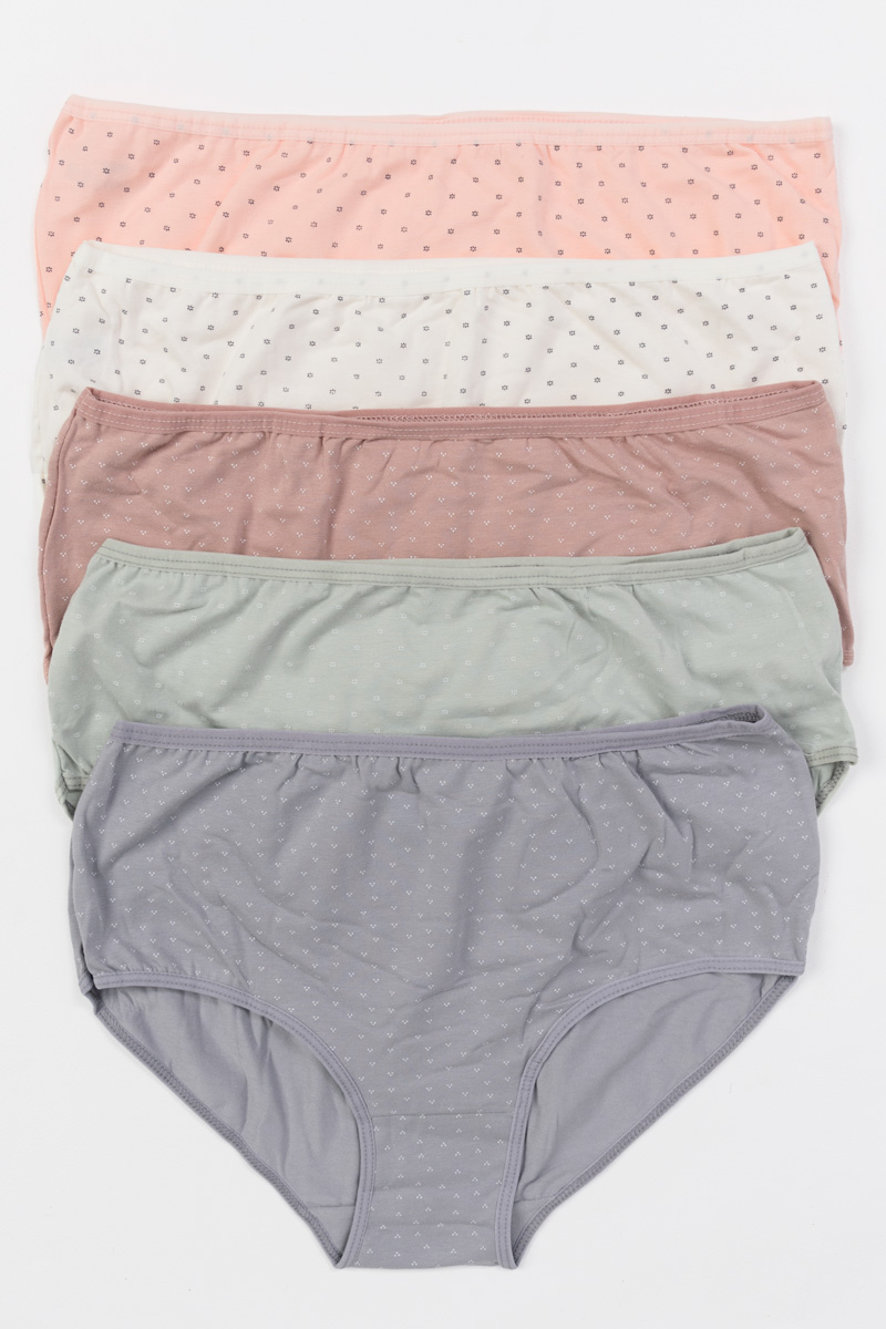 Βαμβακερά εσώρουχα PLUS SIZE DONELLA 5 Pack 251039 Βαμβακερά εσώρουχα PLUS SIZE DONELLA 5 Pack 251039
