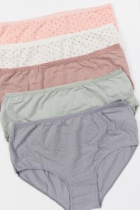 Βαμβακερά εσώρουχα PLUS SIZE DONELLA 5 Pack 251039