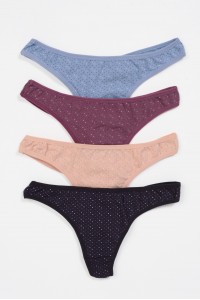 Βαμβακολύκρα String DONELLA 4 Pack 24629 Βαμβακολύκρα String DONELLA 4 Pack 24629