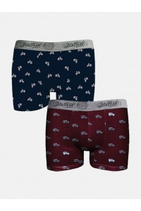 Ανδρικά Boxer JOHN FRANK 2 Pack JF2BEF20 Ανδρικά Boxer JOHN FRANK 2 Pack JF2BEF20