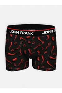 Aνδρικό Βoxer JOHN FRANK SO HOT BLACK Aνδρικό Βoxer JOHN FRANK SO HOT BLACK