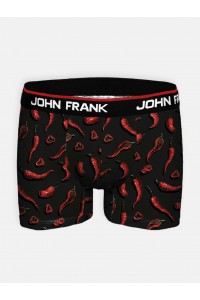 Aνδρικό Βoxer JOHN FRANK SO HOT BLACK