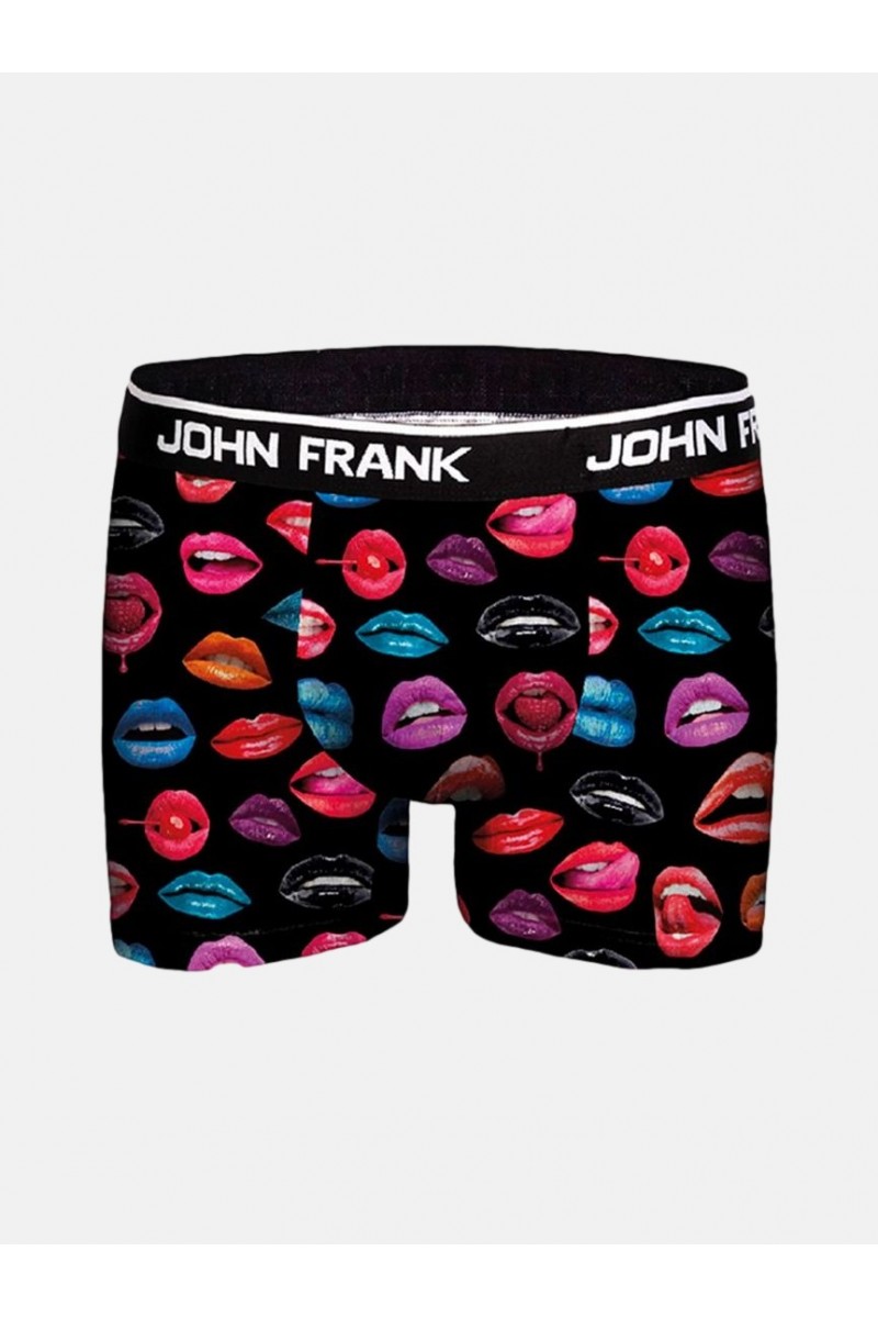 Ανδρικό Boxer JOHN FRANK Red Lips Collection 2020 MULTICOLOR Ανδρικό Boxer JOHN FRANK Red Lips Collection 2020 MULTICOLOR