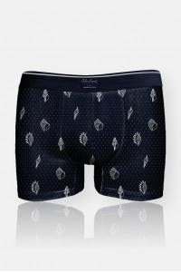 Ανδρικά μπόξερ JOHN FRANK Grey - Navy (2Pack) - JF2BMUC28 Ανδρικά μπόξερ JOHN FRANK Grey - Navy (2Pack) - JF2BMUC28