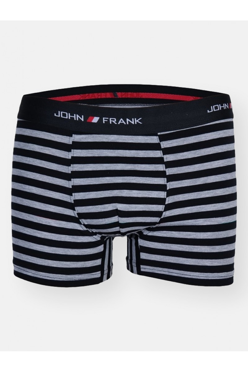 Aνδρικά Μποξερ JOHN FRANK 3 Τεμάχια JF3B06 Multicolor Aνδρικά Μποξερ JOHN FRANK 3 Τεμάχια JF3B06 Multicolor
