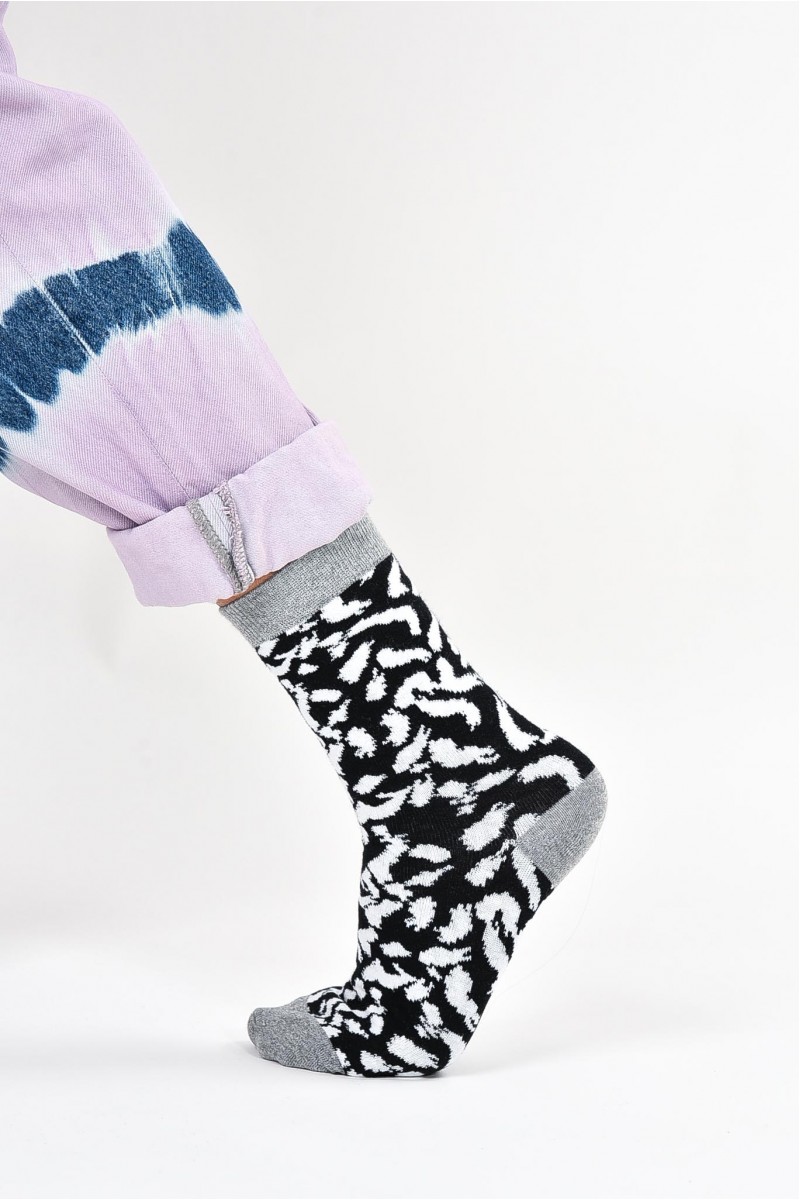 JOHN FRANK Γυναικείες κάλτσες ZEBRA 2020