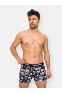 Ανδρικό Boxer JOHN FRANK BOARDING Collection 2020 MULTICOLOR Ανδρικό Boxer JOHN FRANK BOARDING Collection 2020 MULTICOLOR