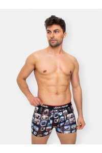 Ανδρικό Boxer JOHN FRANK BOARDING Collection 2020 MULTICOLOR