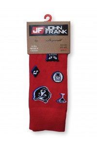 Ανδρικές κάλτσες JOHN FRANK Red BEAR Lifestyle