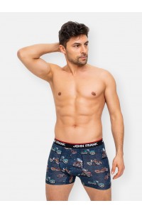 Ανδρικό Boxer JOHN FRANK Motors Collection 2020 Ανδρικό Boxer JOHN FRANK Motors Collection 2020