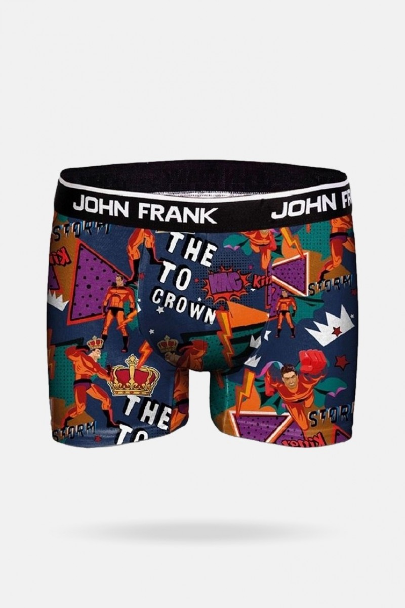 Aνδρικό Βoxer JOHN FRANK CAPTAIN PLANET Aνδρικό Βoxer JOHN FRANK CAPTAIN PLANET
