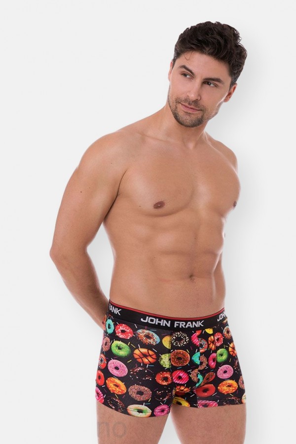 Ανδρικό Boxer JOHN FRANK Donuts multicolor
