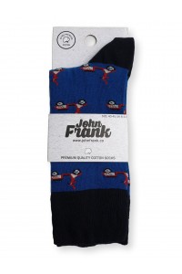 Ανδρικές κάλτσες JOHN FRANK VESPA Blue