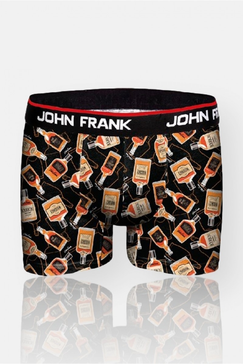 Ανδρικό Boxer JOHN FRANK Whiskey Multi Ανδρικό Boxer JOHN FRANK Whiskey Multi