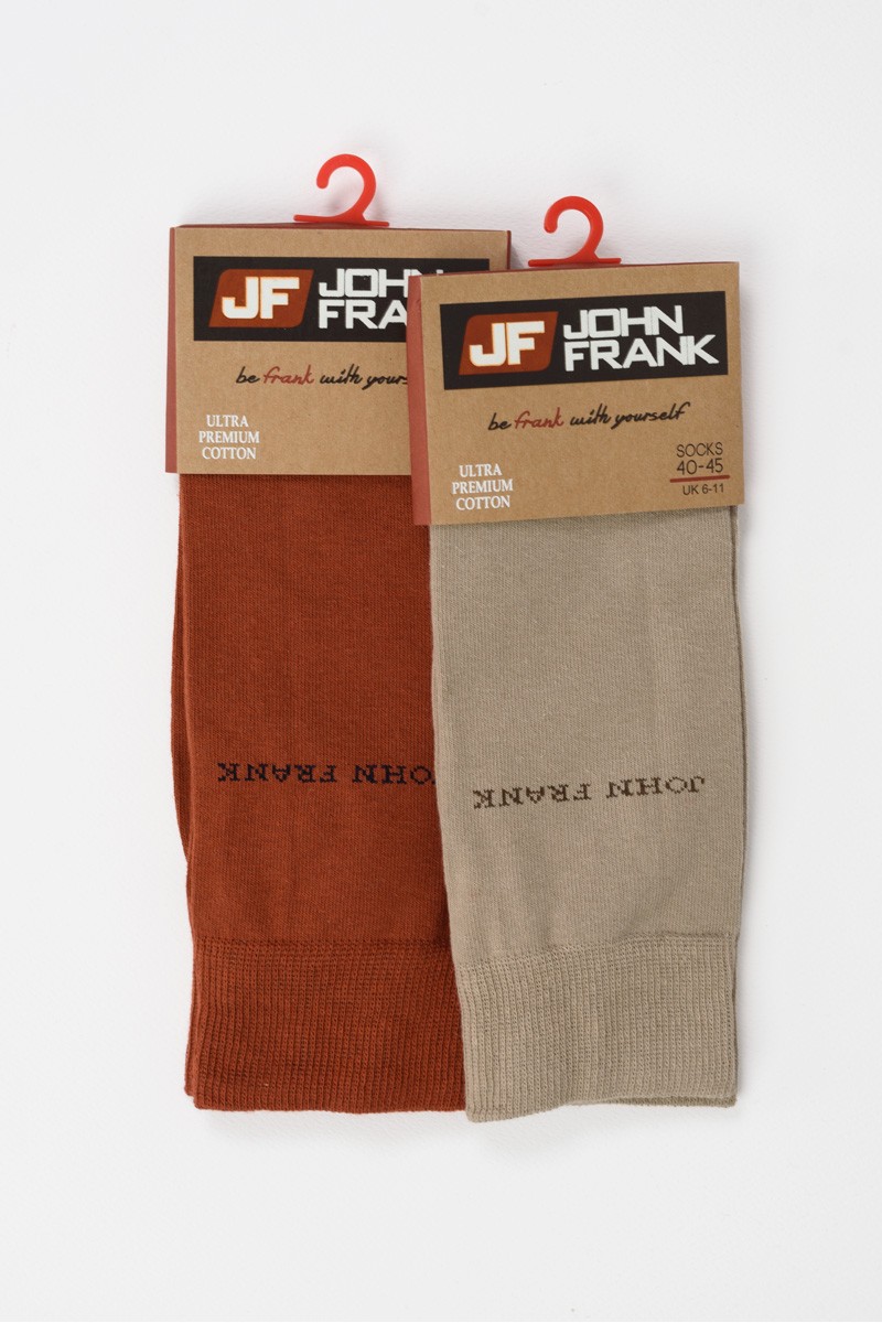 Ανδρικές Κάλτσες JOHN FRANK 2 PACK Classic Ανδρικές Κάλτσες JOHN FRANK 2 PACK Classic