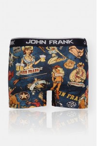 Aνδρικό Βoxer JOHN FRANK COWBOY Multicolor JFB101 Aνδρικό Βoxer JOHN FRANK COWBOY Multicolor JFB101
