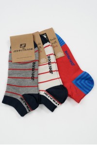 Ανδρικά σοσόνια JOHN FRANK 3 Pack Colors Ανδρικά σοσόνια JOHN FRANK 3 Pack Colors