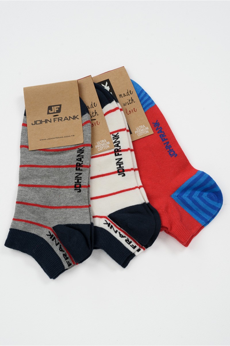 Ανδρικά σοσόνια JOHN FRANK 3 Pack Colors Ανδρικά σοσόνια JOHN FRANK 3 Pack Colors