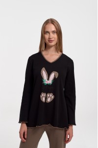 Γυναικεία Πιτζάμα MISS RODI 3896 Rabbit