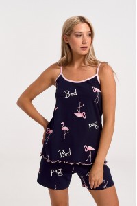 Καλοκαιρινή πιτζάμα MISS RODI 3908B Καλοκαιρινή πιτζάμα MISS RODI 3908B