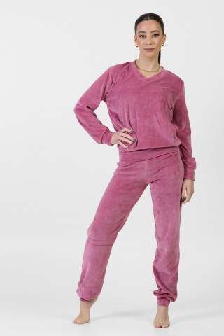 Γυναικείο σετ Homeware βελούδο MISS RODI 3854